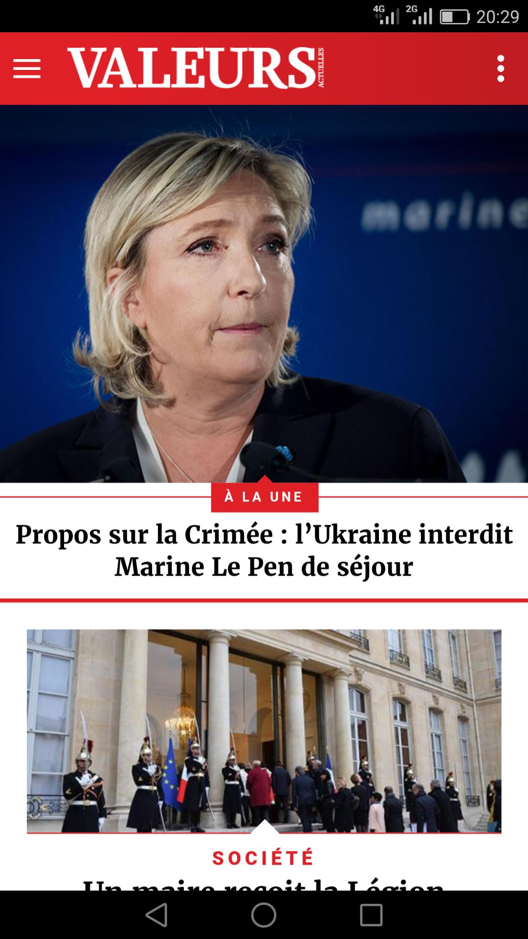 Valeurs Actuelles