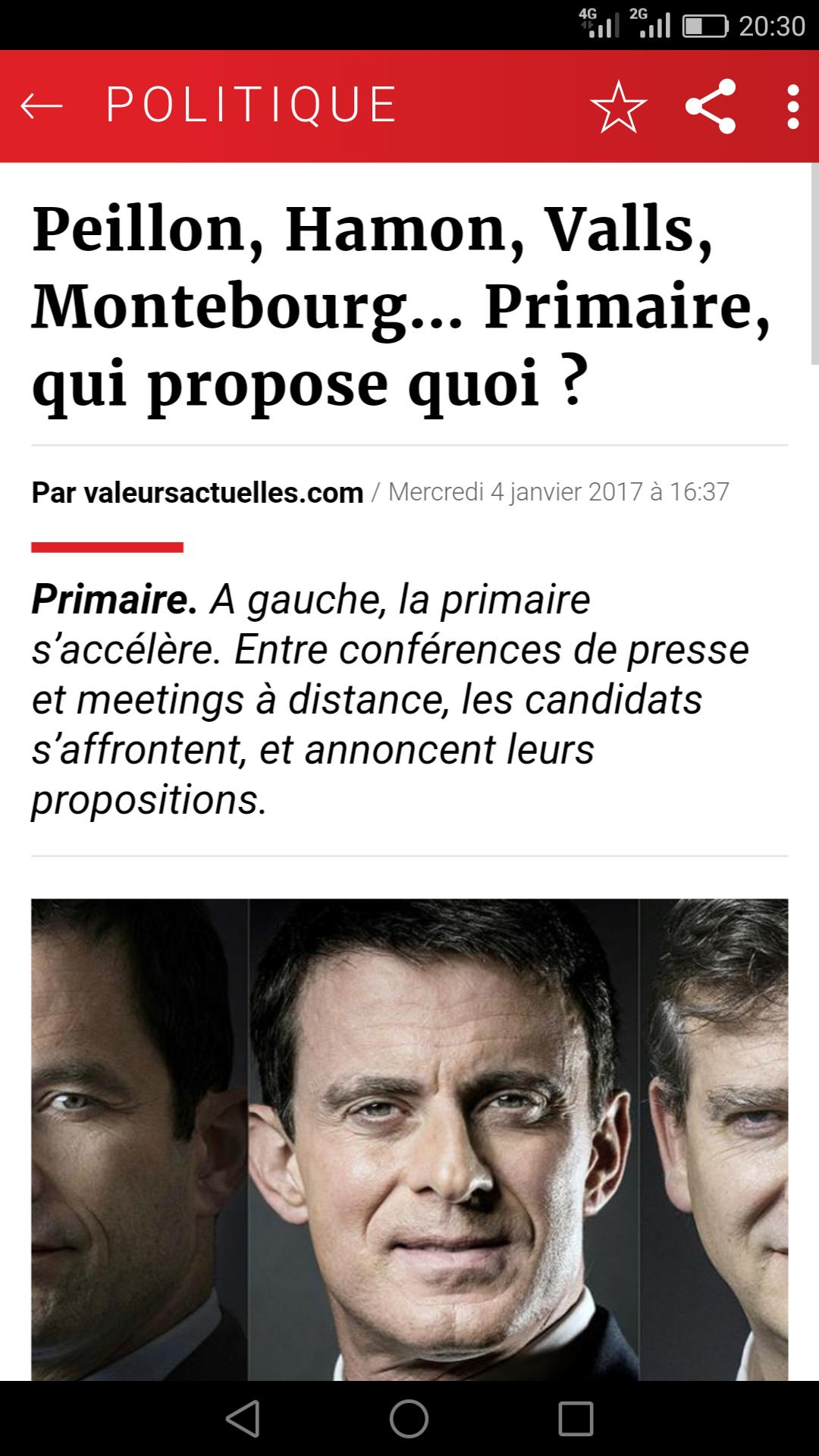 Valeurs Actuelles