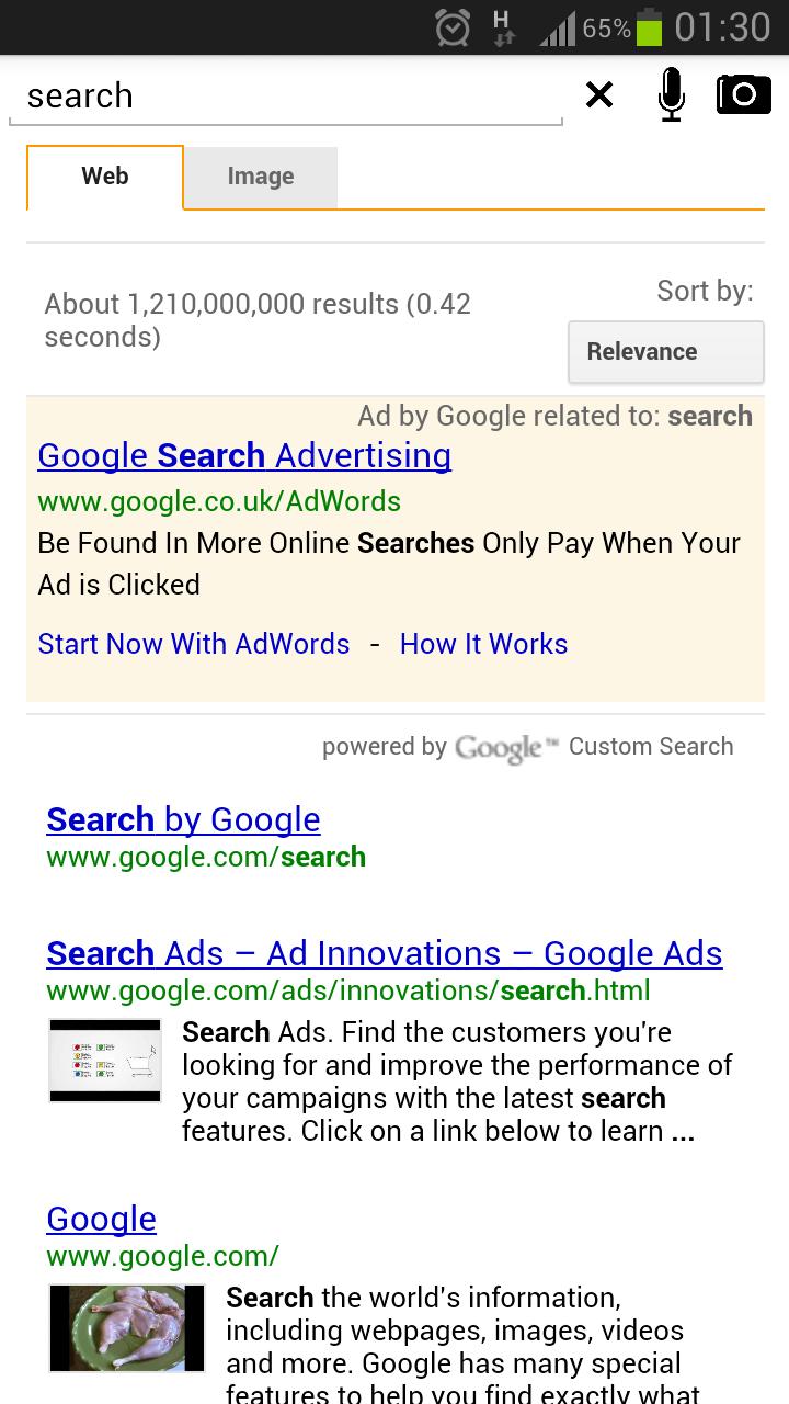Search Widget Pro