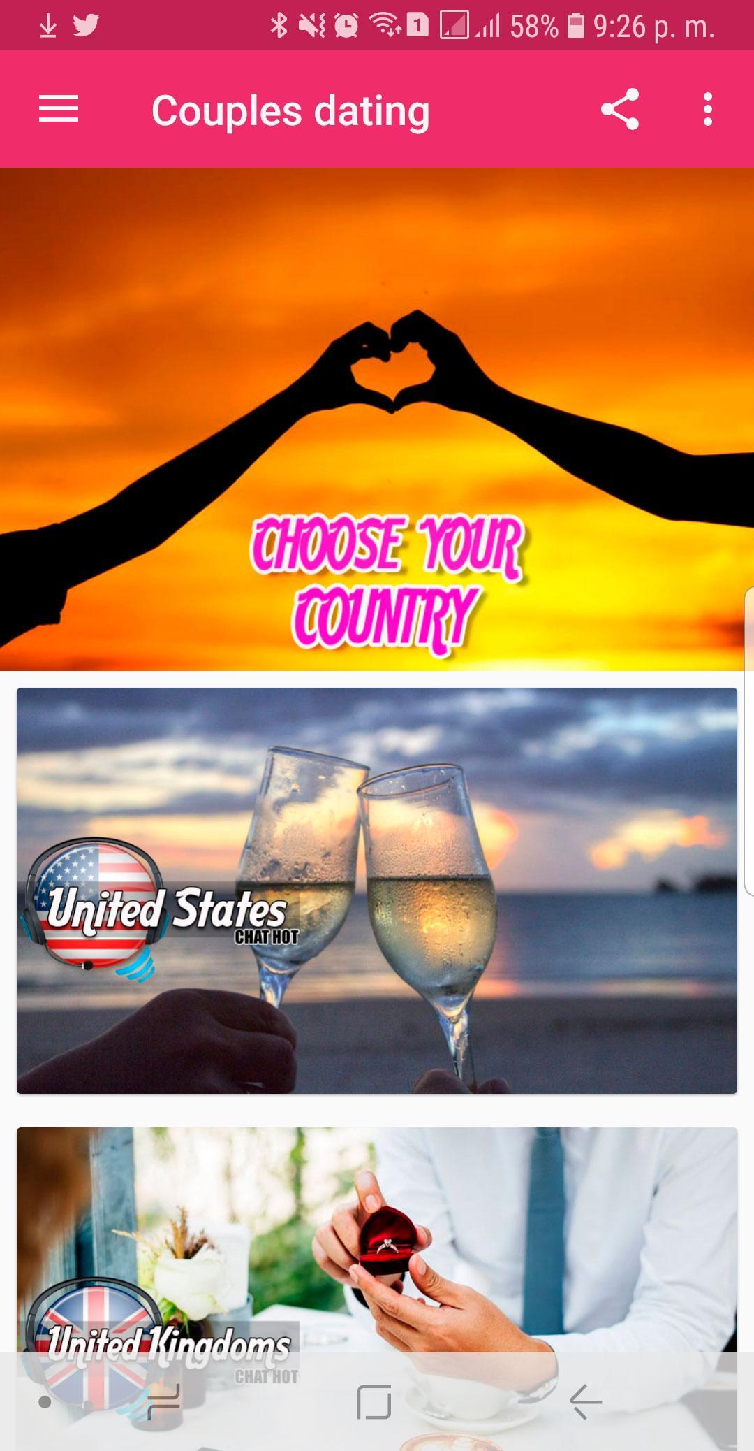 Couples dating