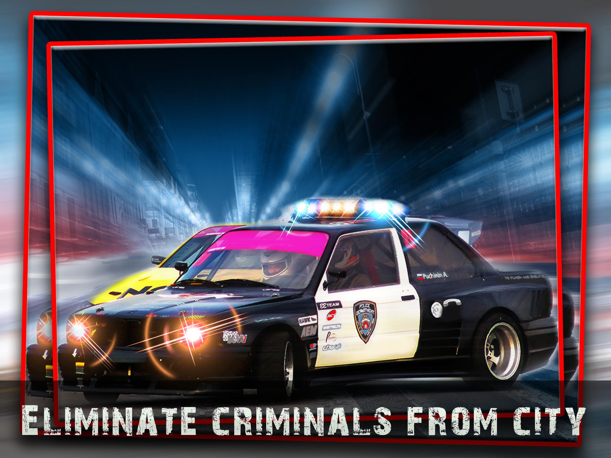 Police Car Chase 2016