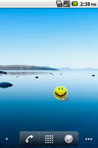 Smile Battery Widget