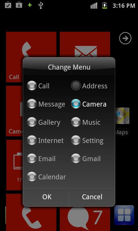 Windroid transparent MX theme
