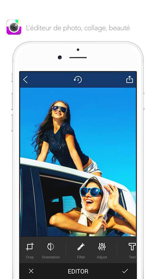 Online photo editor