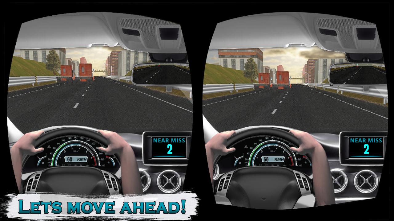 VR Highway Escape Rush: Endless Racing Simulator