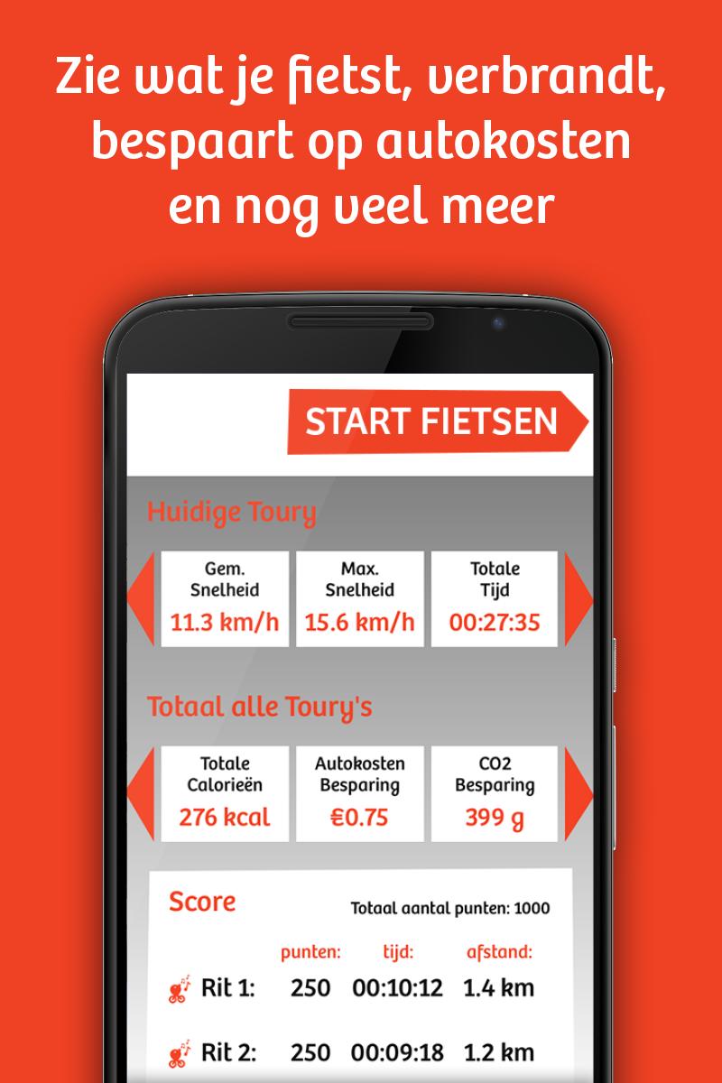 Toury fietsgame