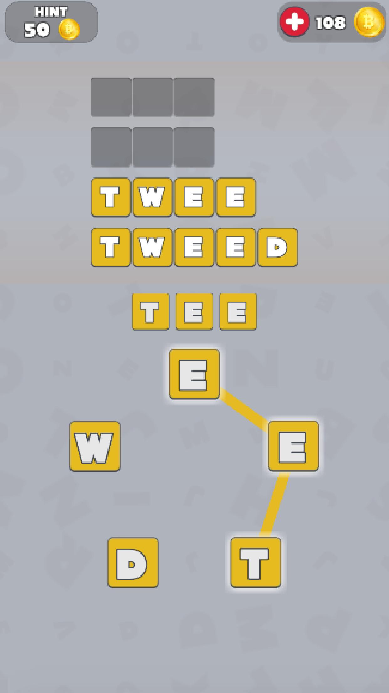 Word Hidden Game