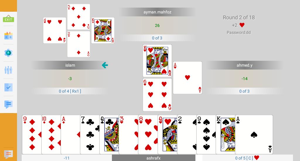 Estimation online