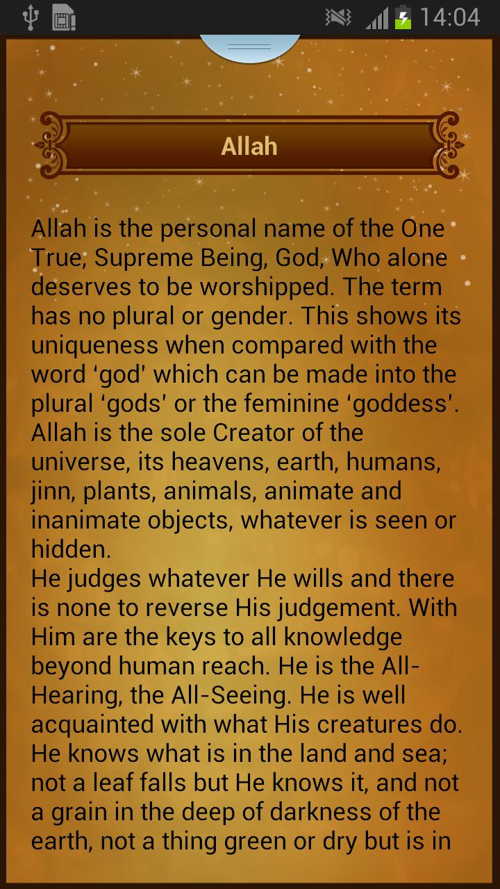 What Is Islam