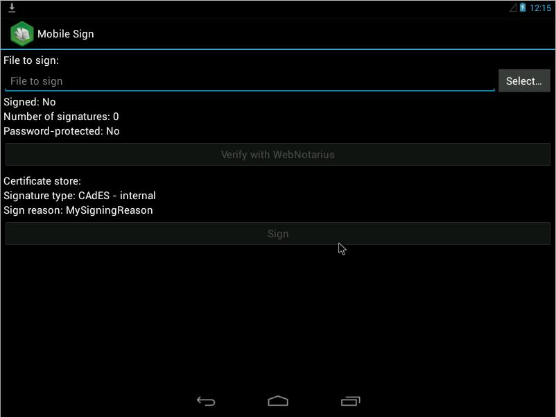 MobileSign