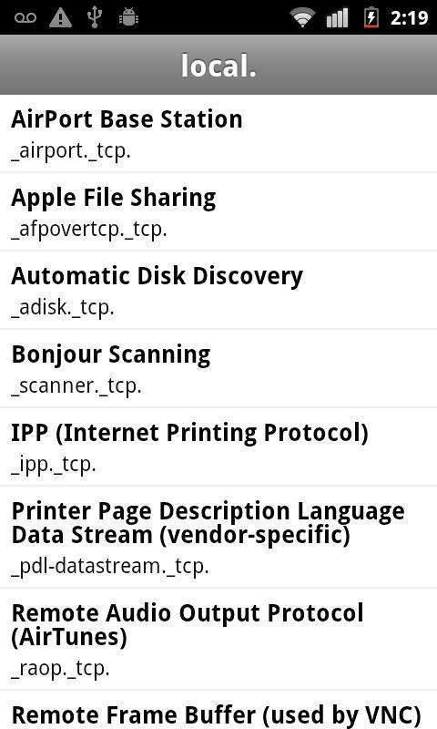 Bonjour Browser
