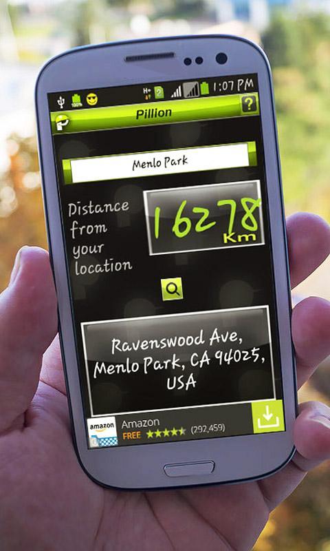 Pillion - ETA app