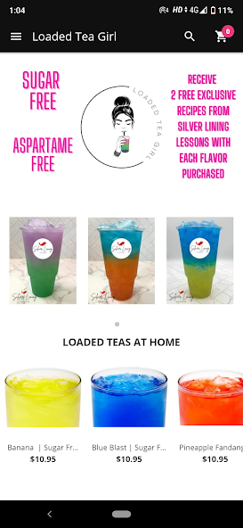 Loaded Tea Girl