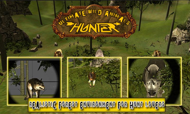 Ultimate Wild Animals Hunter