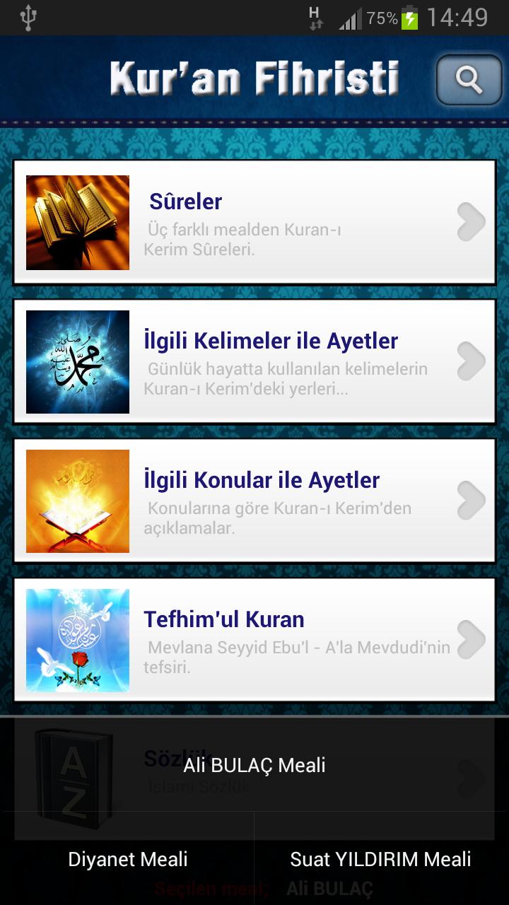 Kuran Fihristi