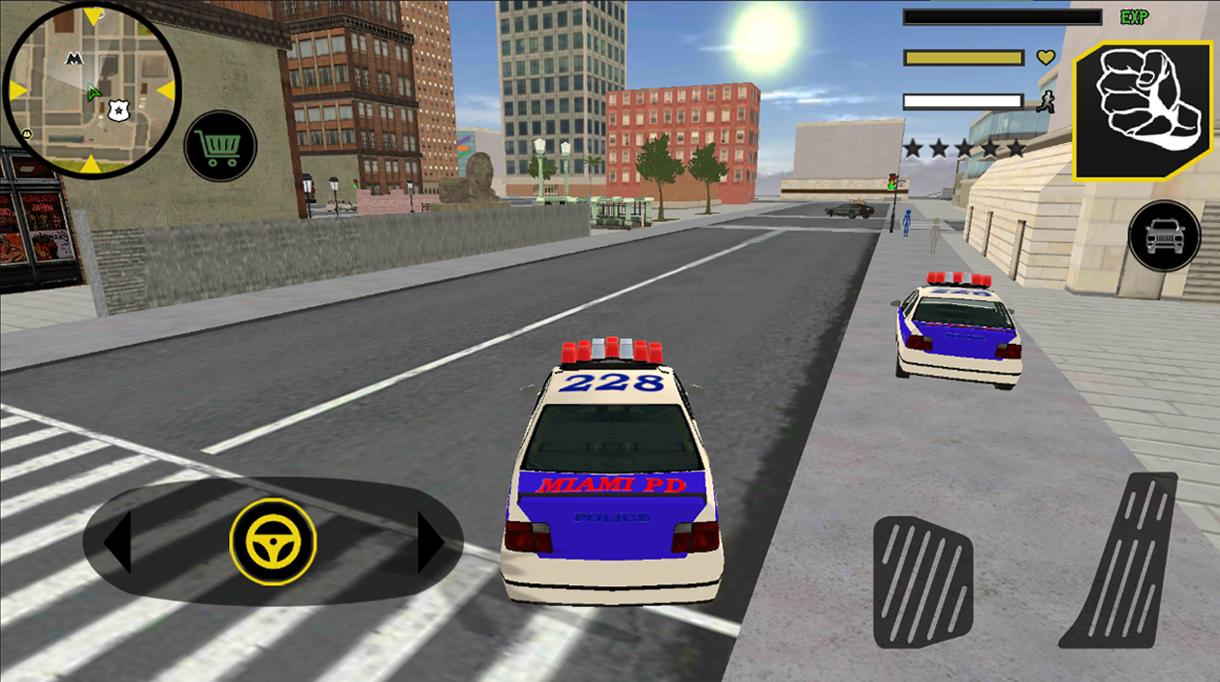 US Police Stickman Rope Hero