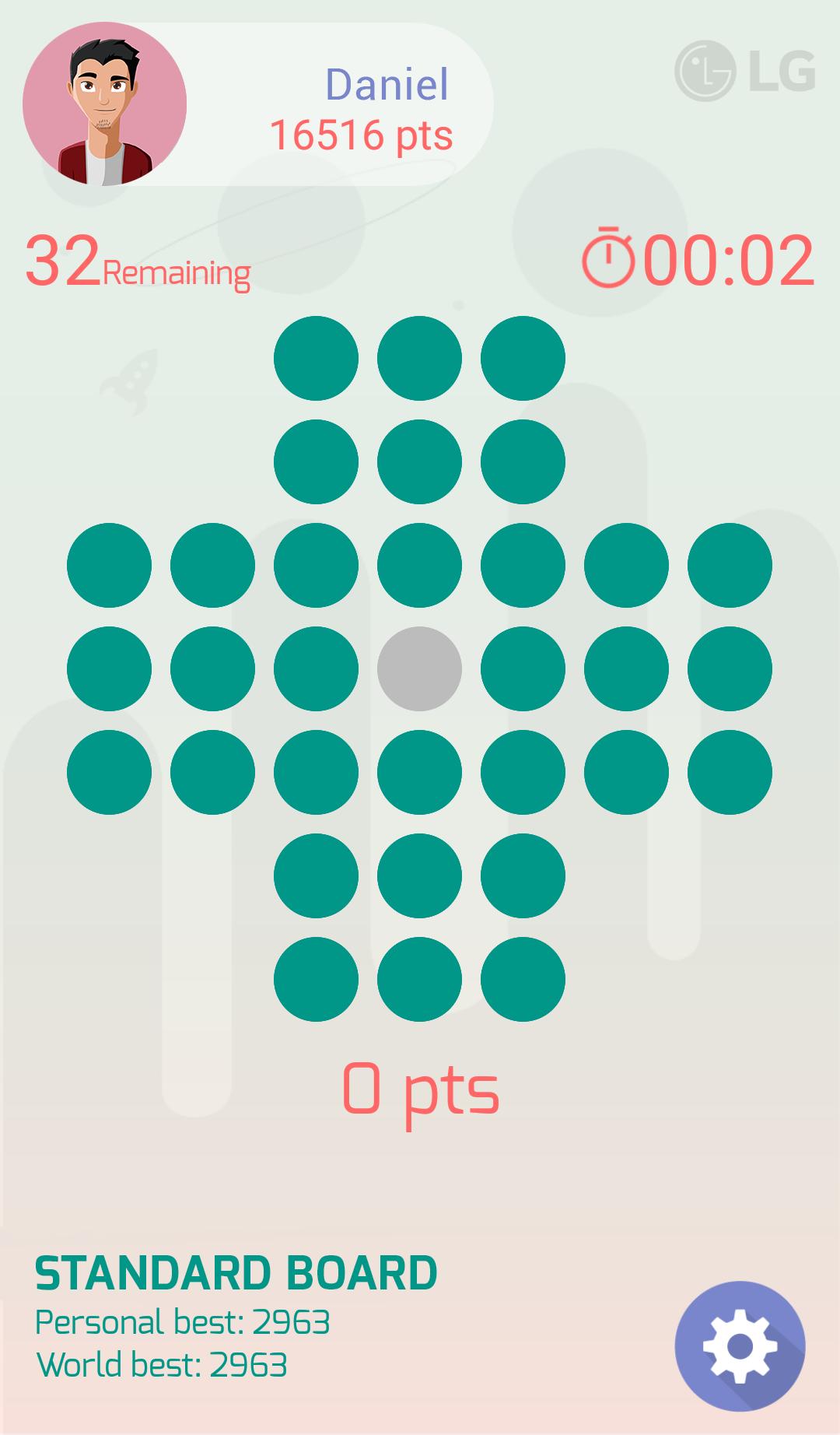 LG Peg Solitaire