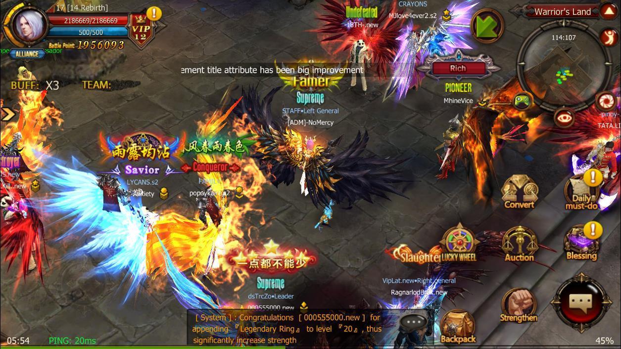 Mu Origin NoMercy  - Free MMORPG (New Version)