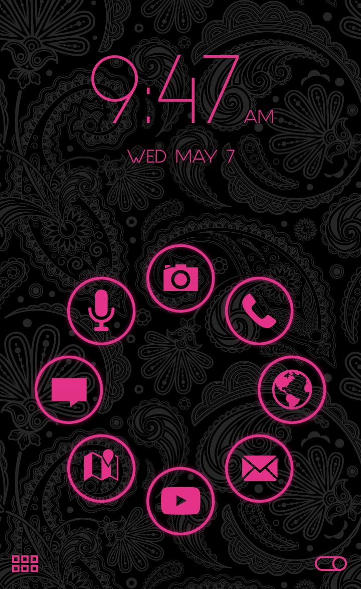 Stamped Pink