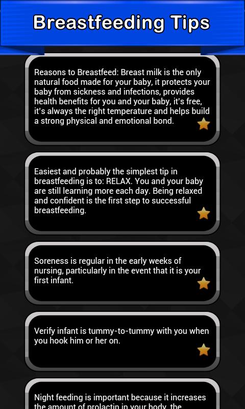 Breastfeeding Tips