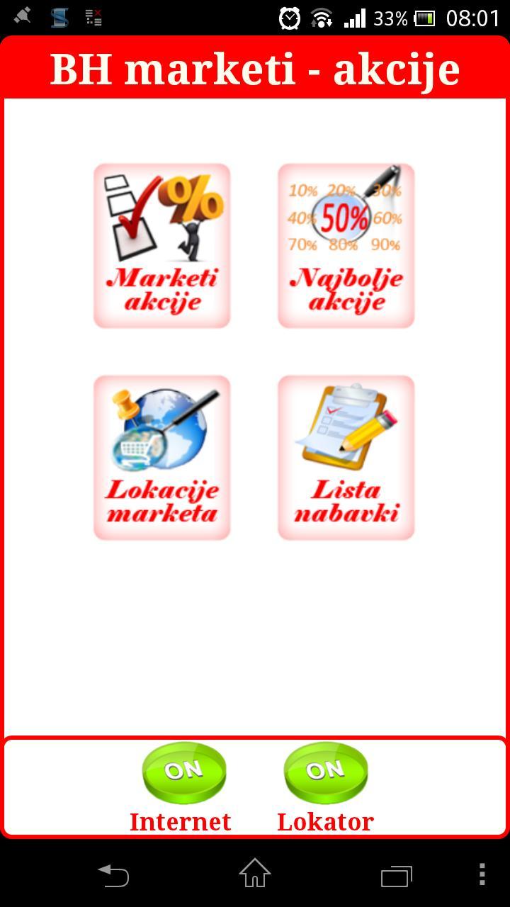 BH marketi - akcije