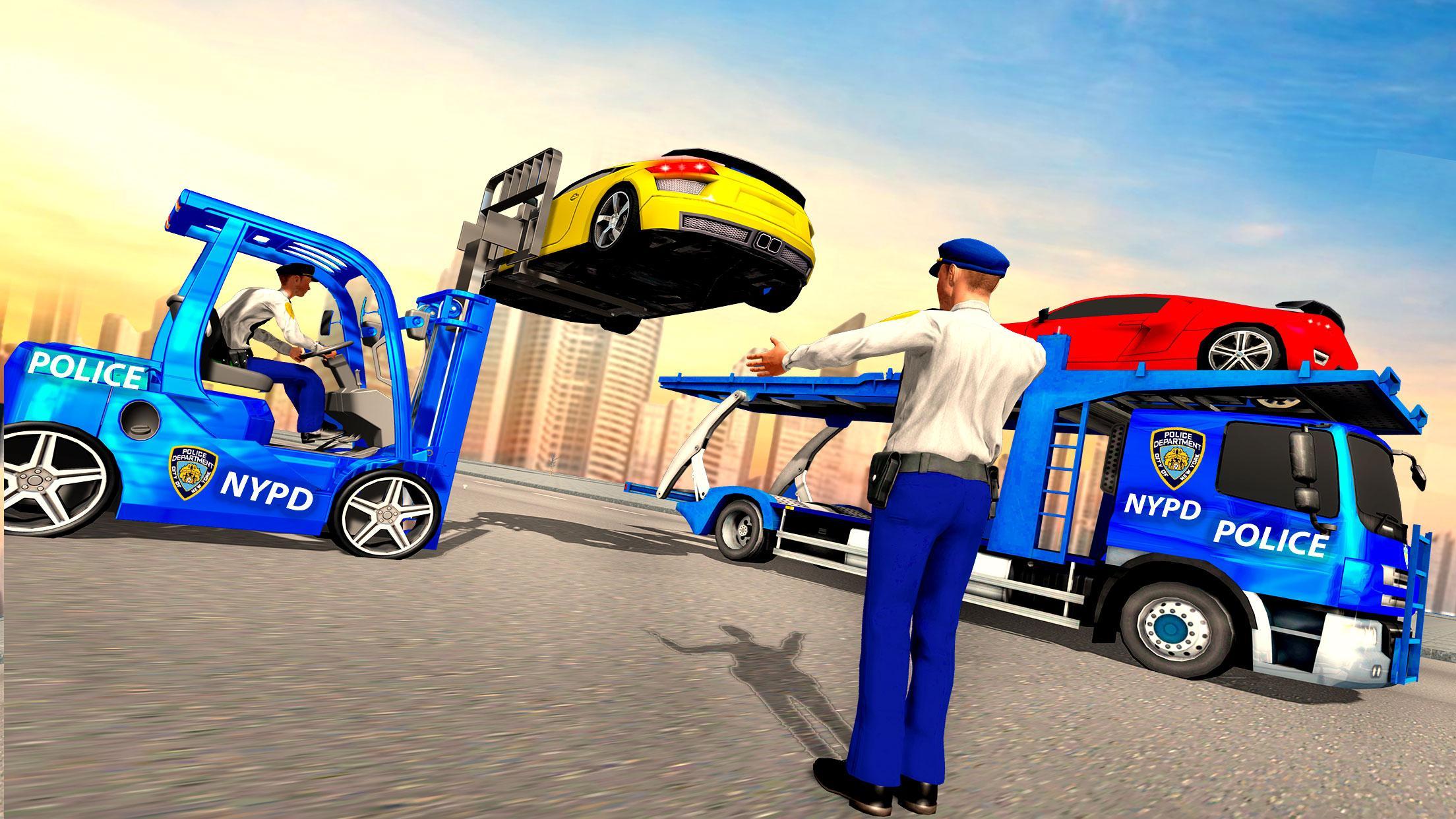 US Police Lifter Parking Simulator