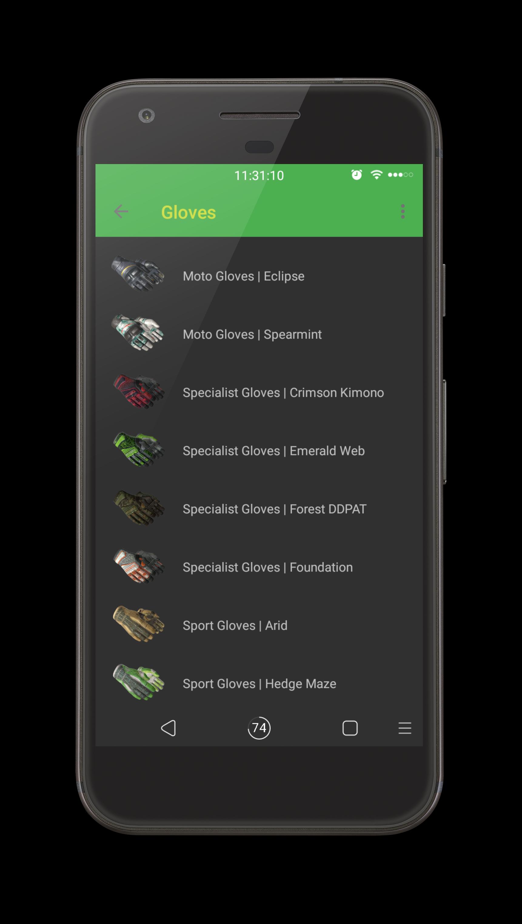 Skins Catalog CS GO
