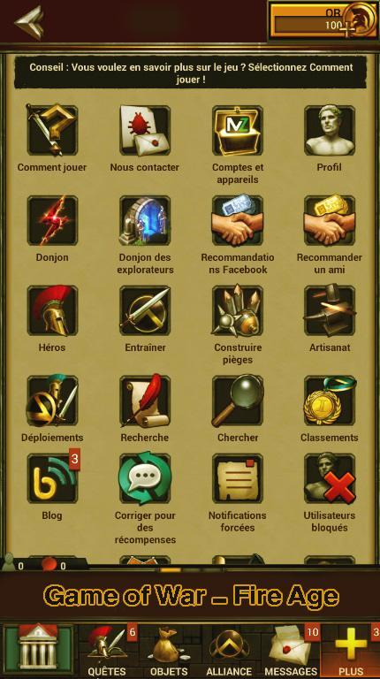 Cheats Game of War - Fire Age