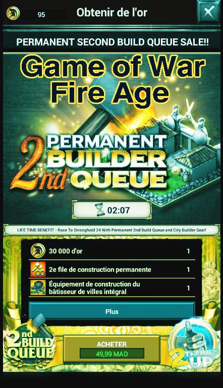 Cheats Game of War - Fire Age