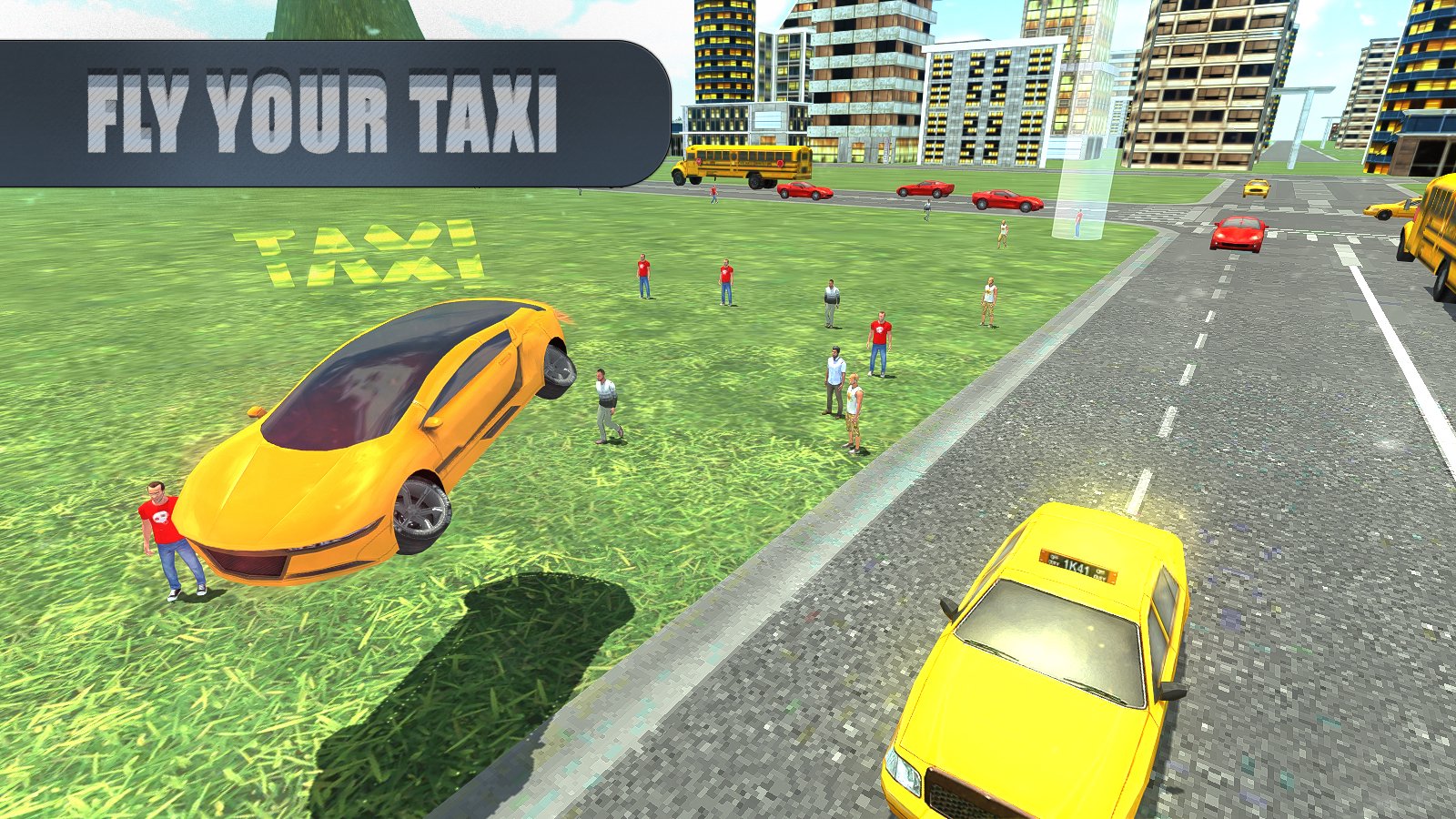 Flying Taxi Sim 2016