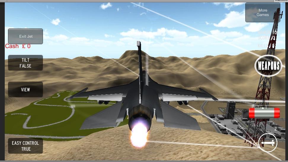 Jet Plane 3D Flying Simulator