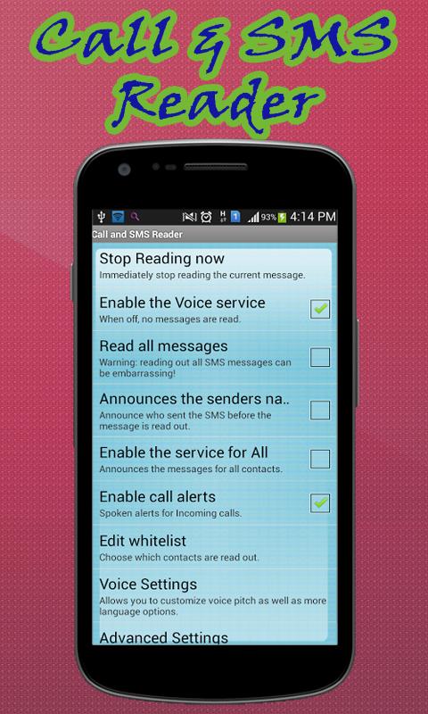 Call & SMS Reader