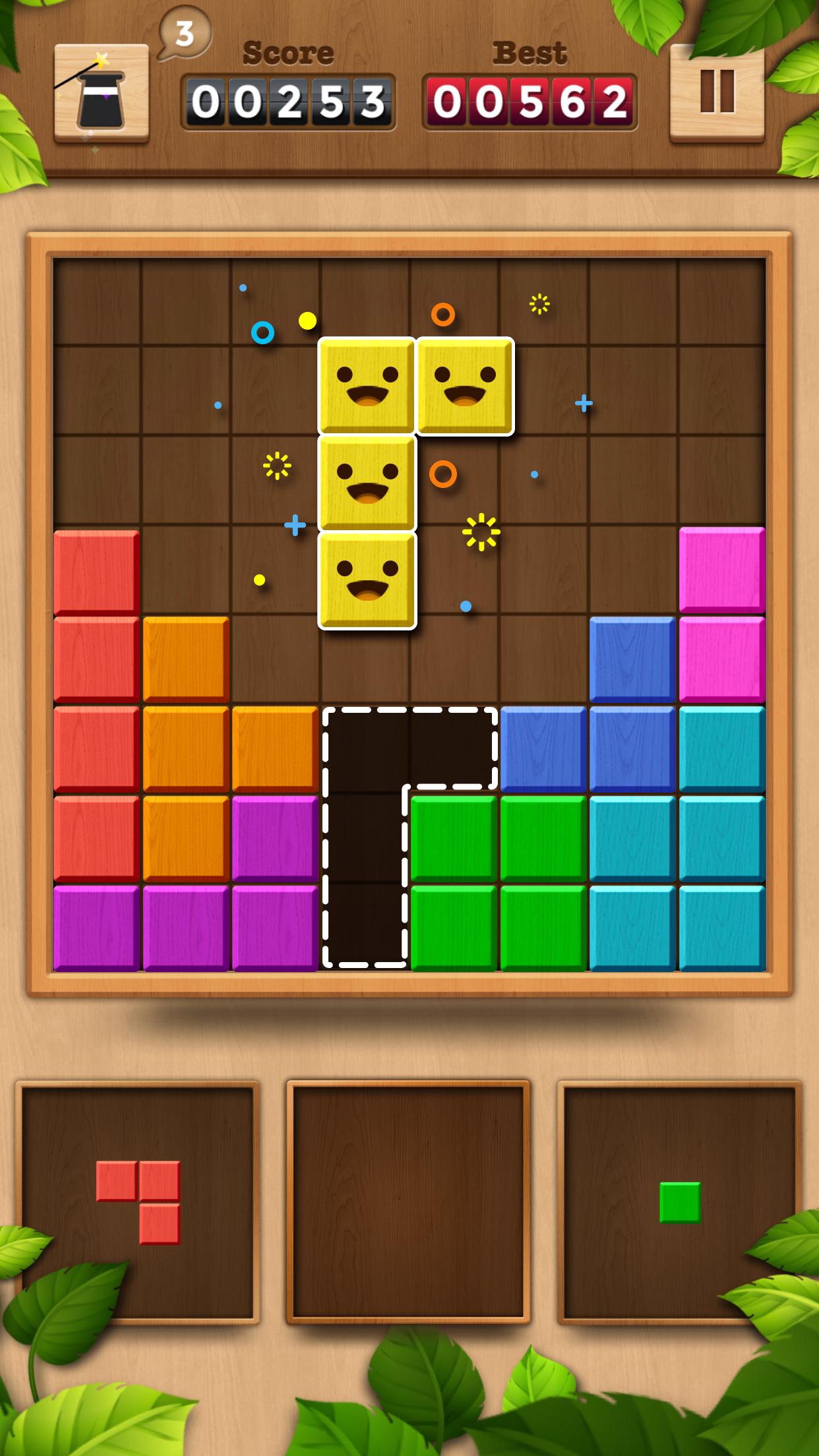 Wood Color Block