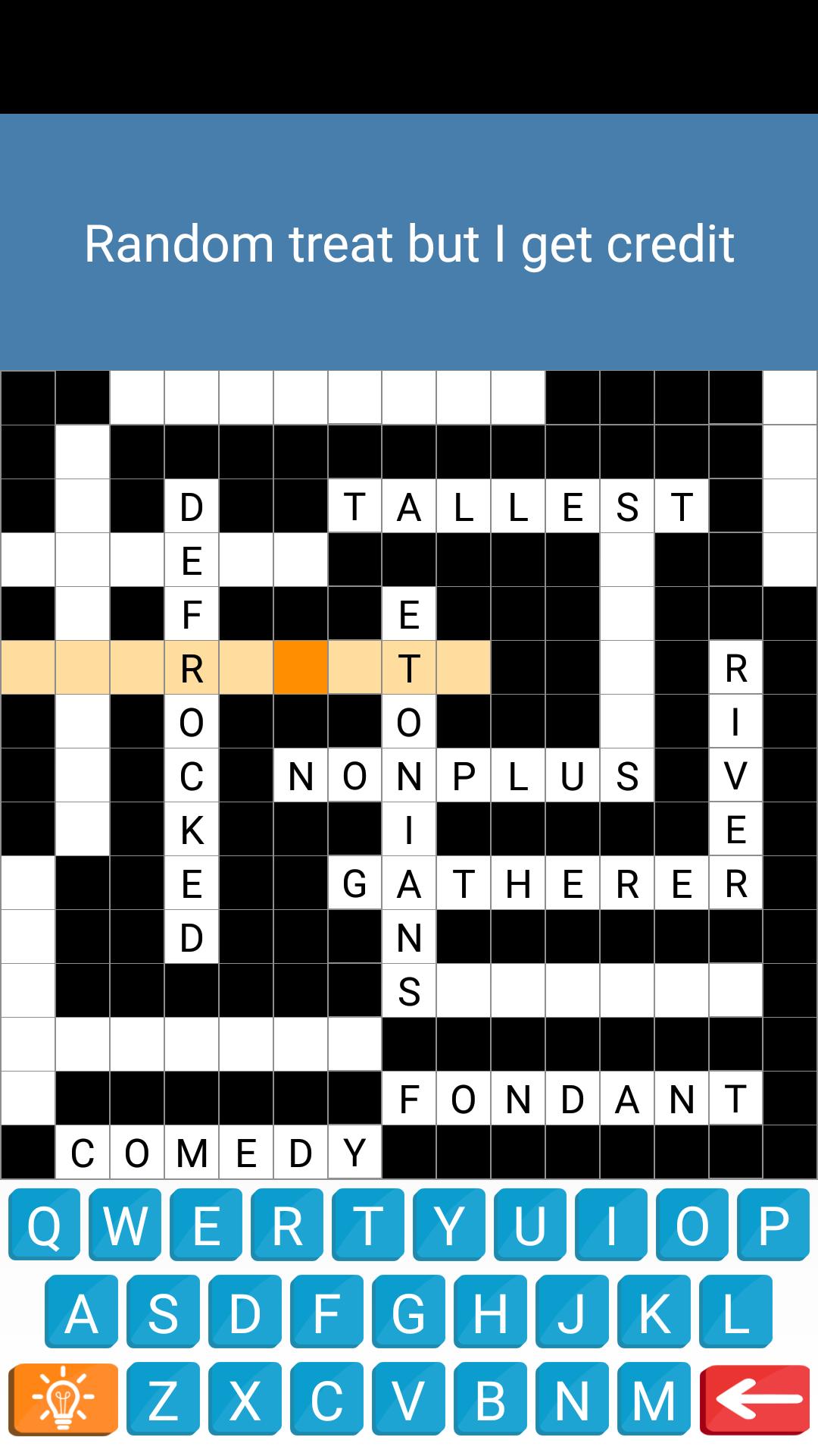 Crossword Free Word Puzzle