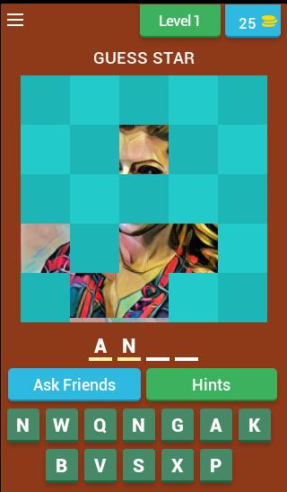 Celebrity Star Quiz