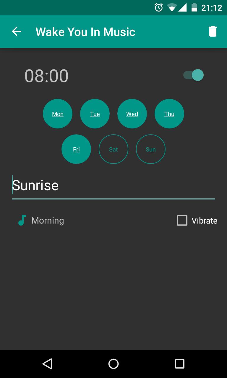 Wake You In Music