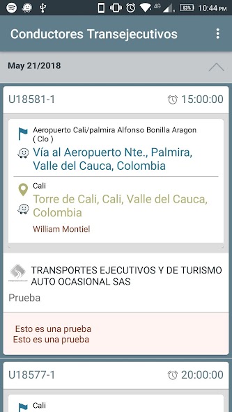 Conductores TE