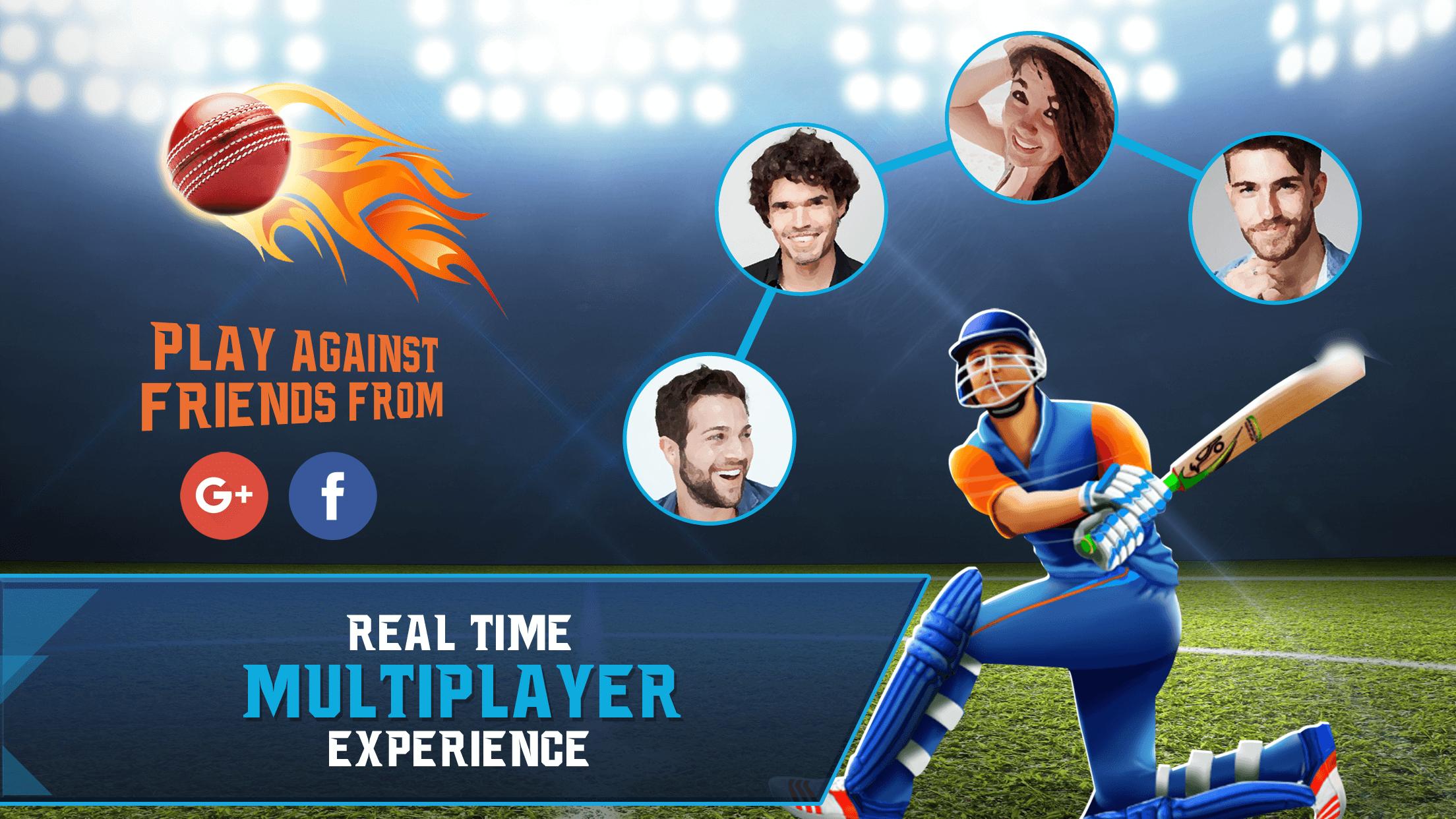 Cricket T20 2017-Multiplayer Game