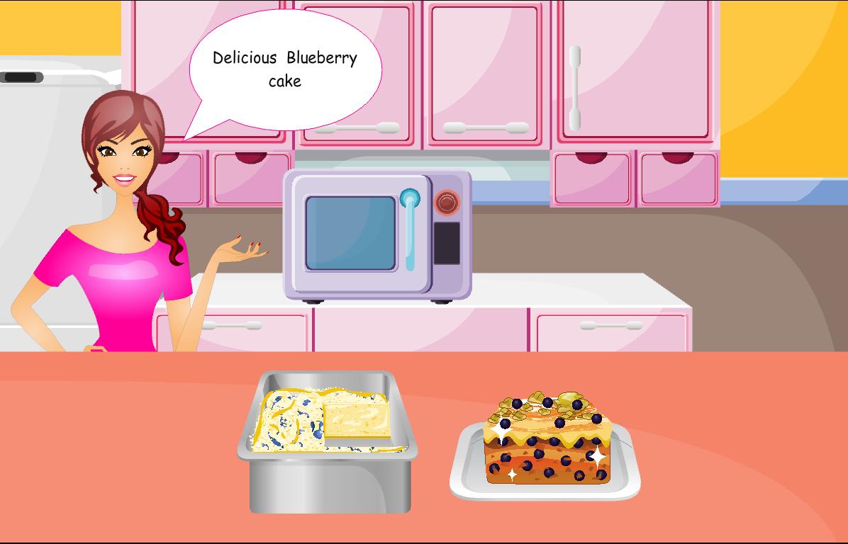 Cake Maker Blueberry Cake