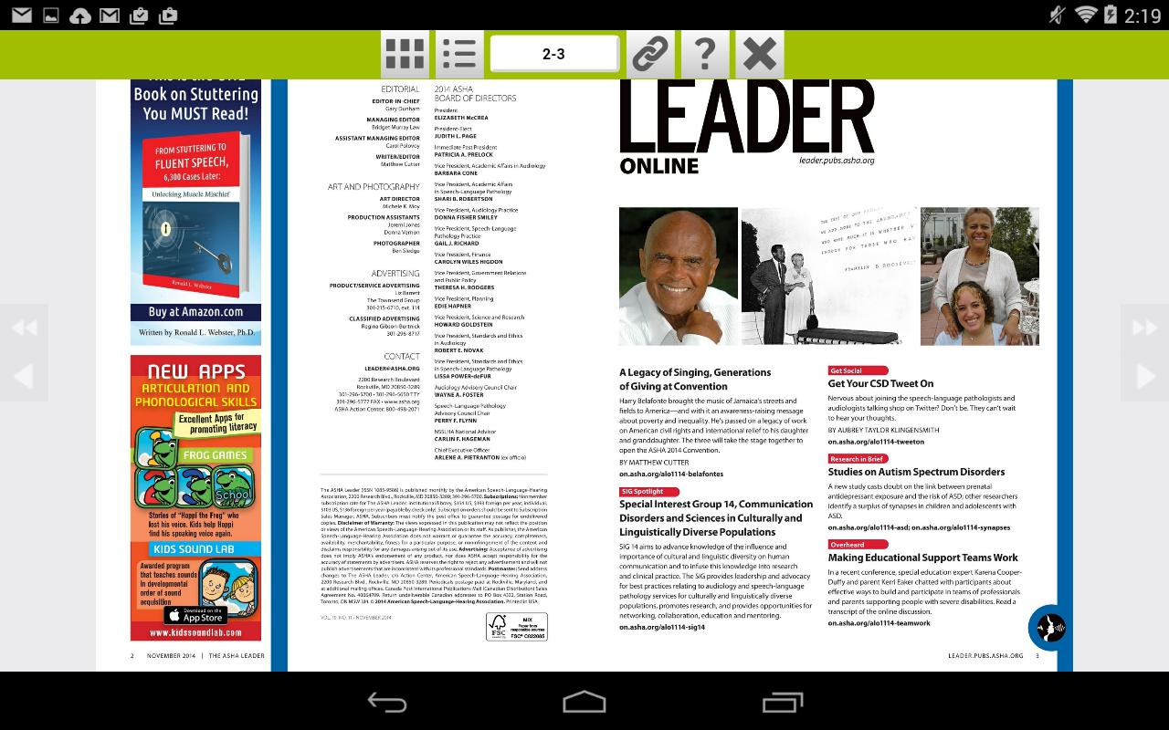 ASHA Leader