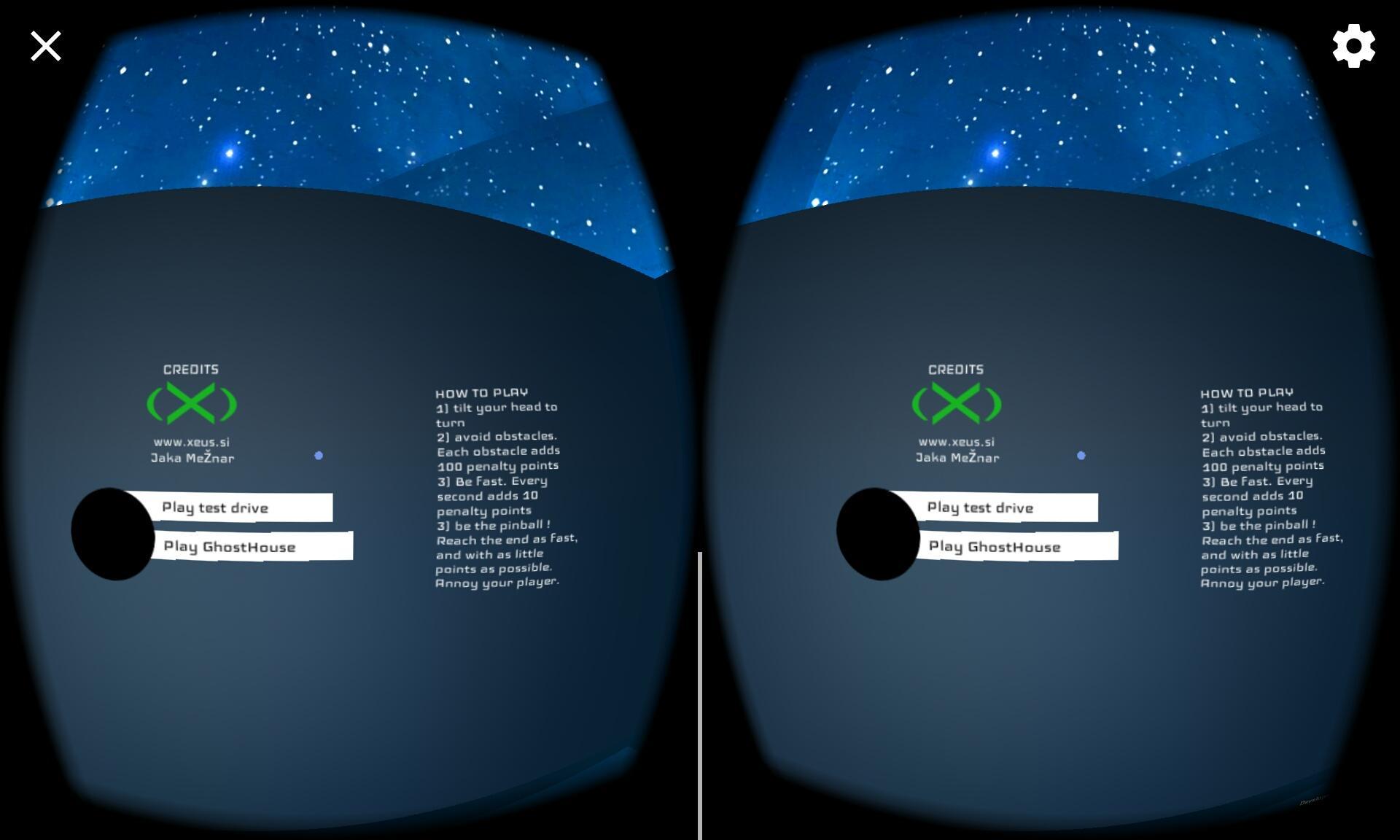 The pinball VR
