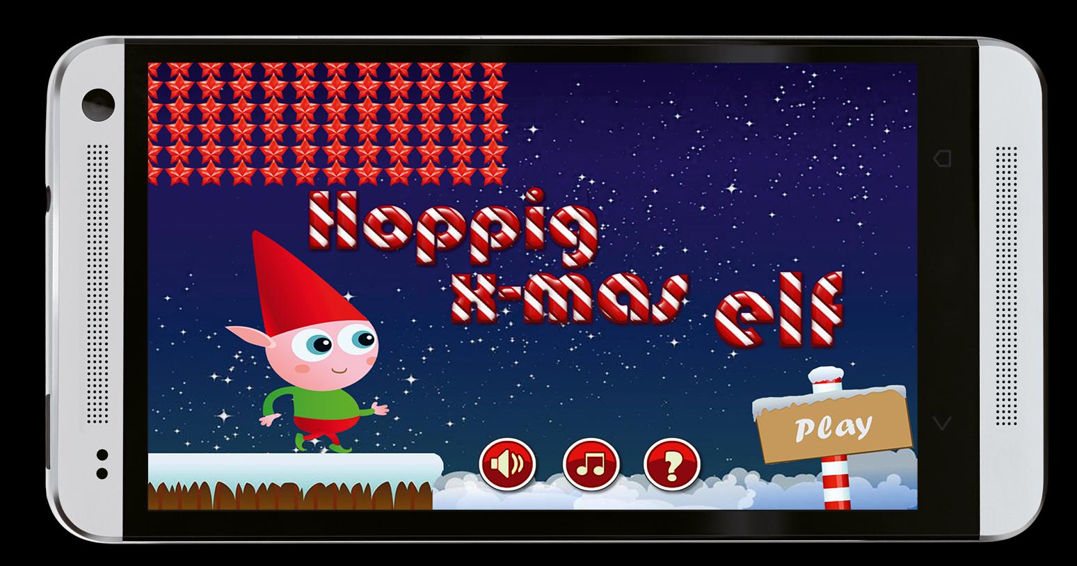 Hopping X-Mas elf