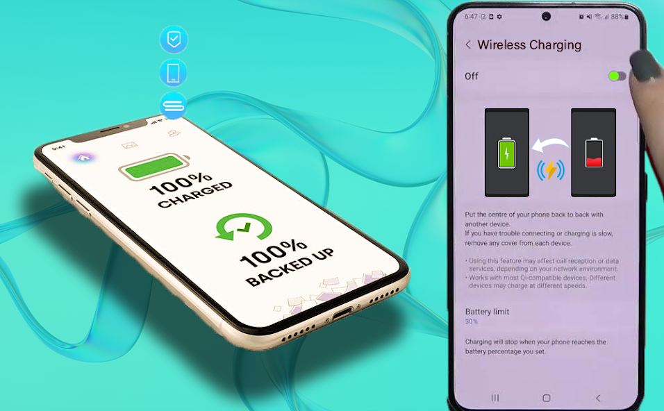 Wireless Reverse Charging
