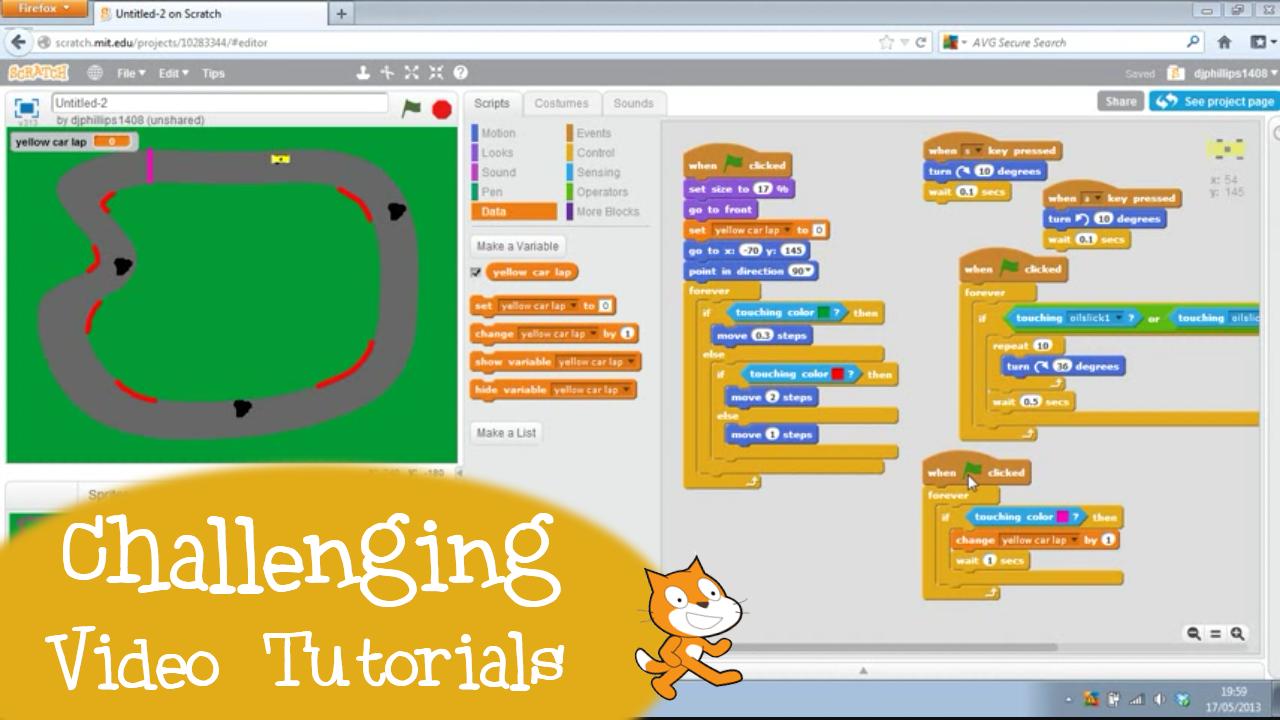 Scratch Tutorials