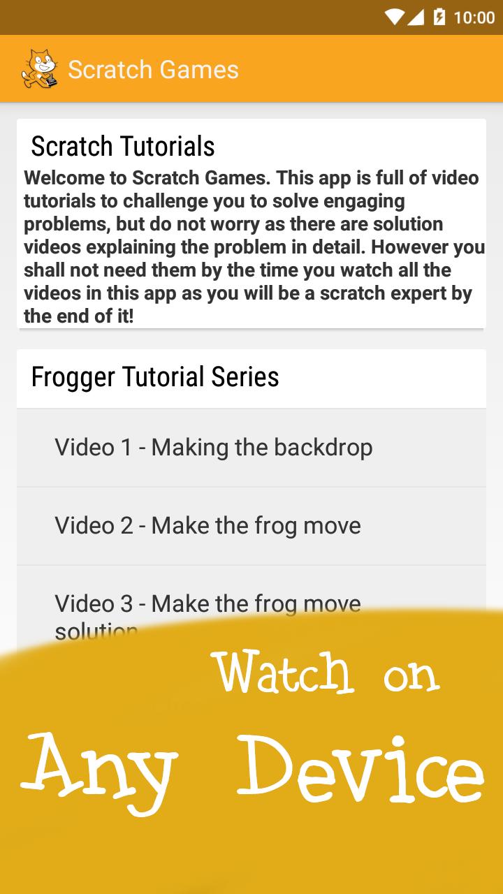 Scratch Tutorials