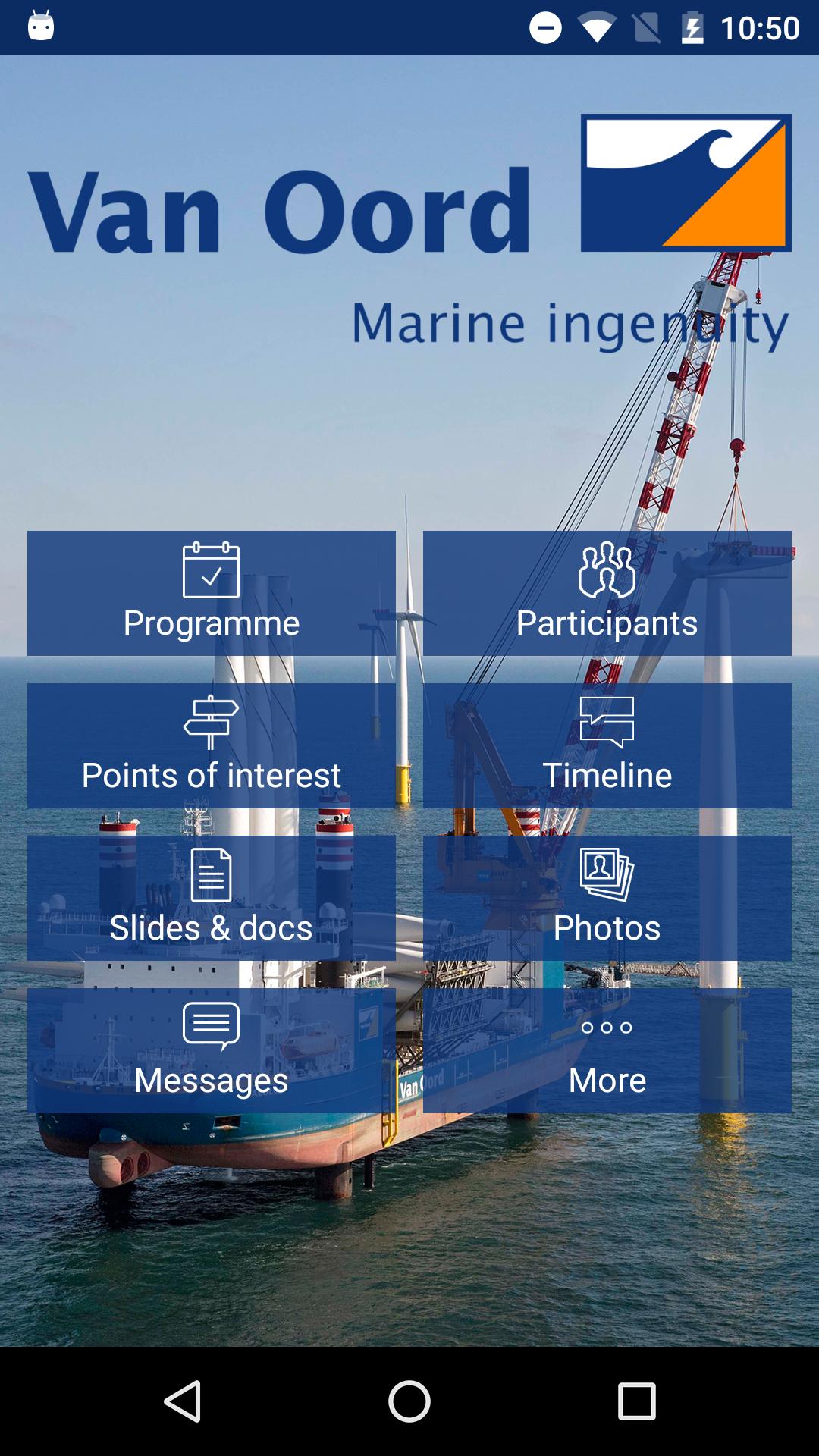 Van Oord Events