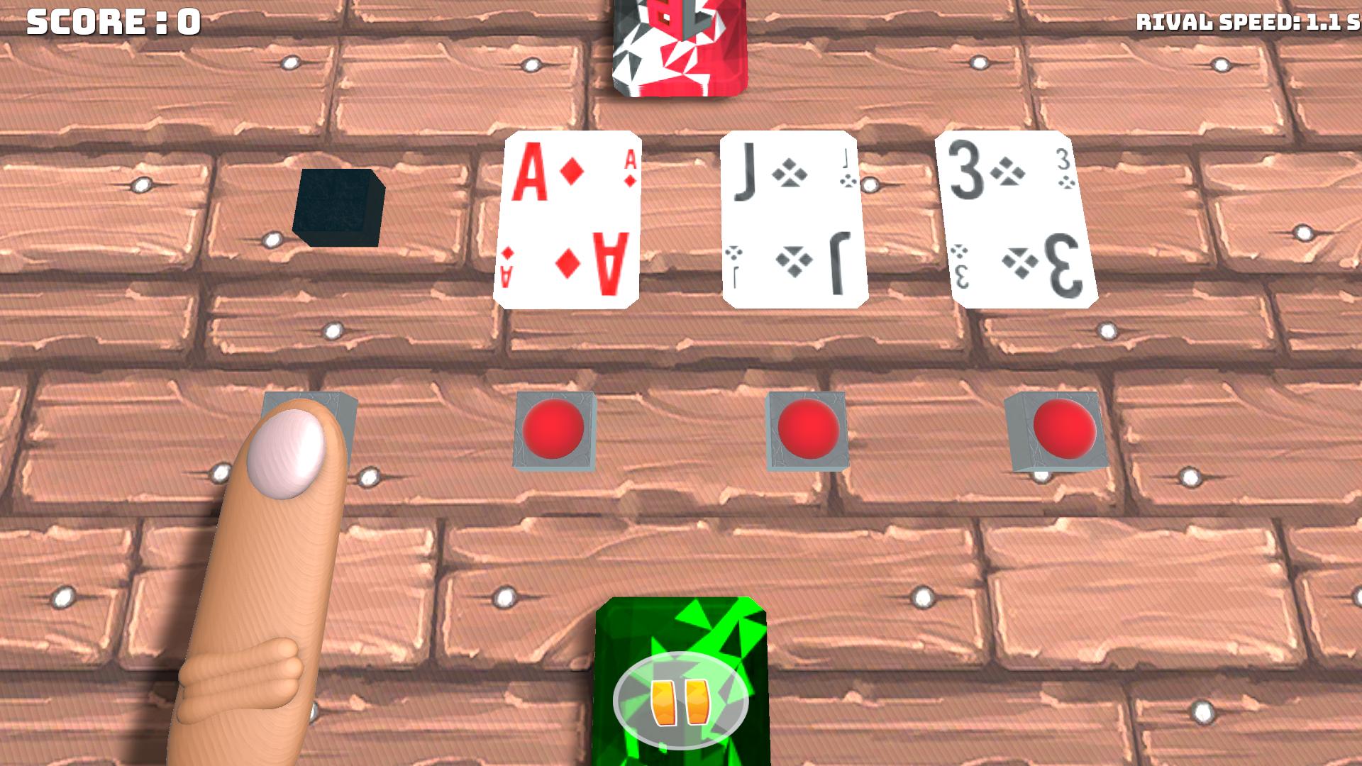 Reflex Based Card Matching