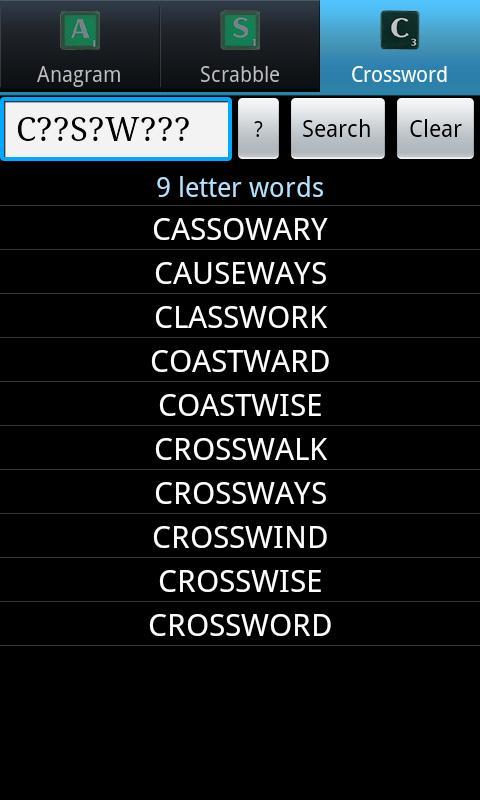 Word Solver Lite