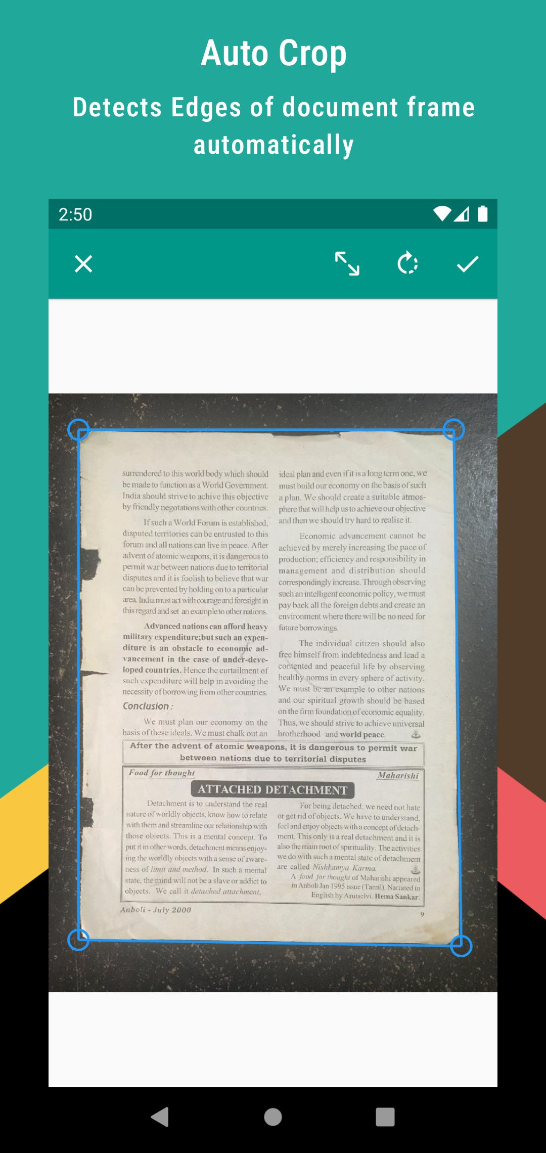 Smart Scan : PDF Scanner & OCR