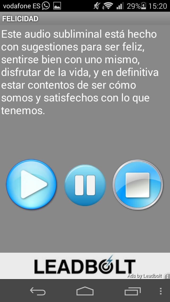 Audio Subliminal